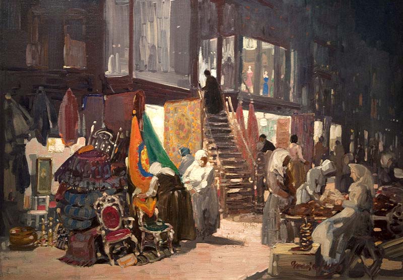 George Benjamin Luks Allen Street